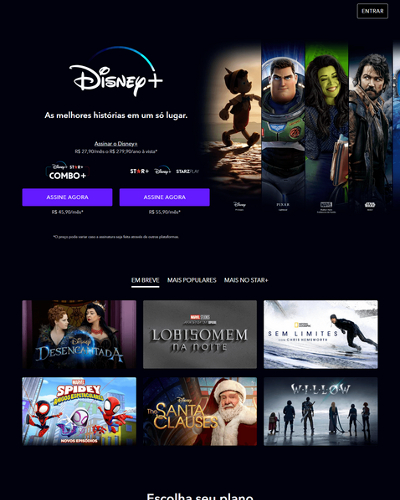 capa projeto clone disney+